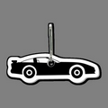 Zippy Clip & Corvette Car (Silhouette) Tag